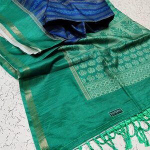 Silkworm Cotton Saree