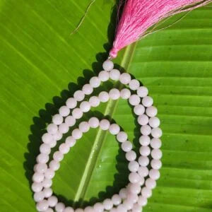 Rose Quartz Gemstone Mala 108 Pearls