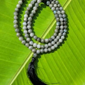 Labradorite Gemstone Mala 108 Pearls
