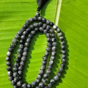 Larvikite Gemstone Mala 108 Pearls