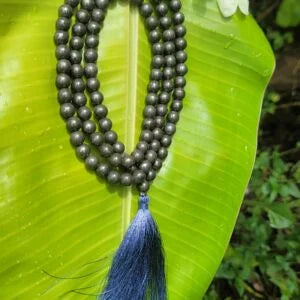 Natural Pyrite Gemstone Mala 108 Pearls