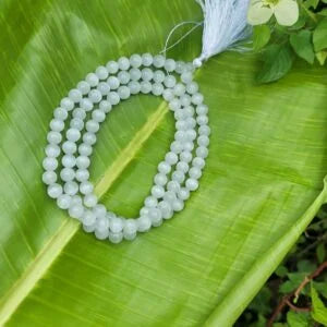 Selenite Gemstone Mala 108 Pearls