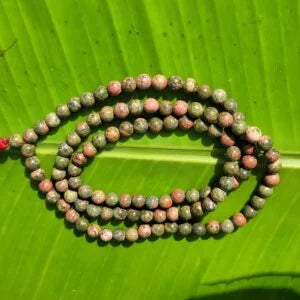 Picasso Jasper Gemstone Mala 108 Pearls