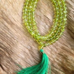 Serpentine Gemstone Mala 108 Pearls