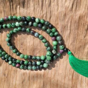 Rose Quartz Gemstone Mala 108 Pearls