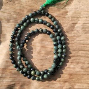 Ruby zoisite Natural Gemstone Mala 108 Pearls