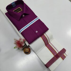 cotton dhoti set