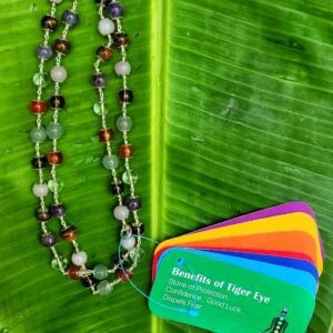 Navamani Silver Mala
