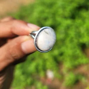 Moon stone Gem ring