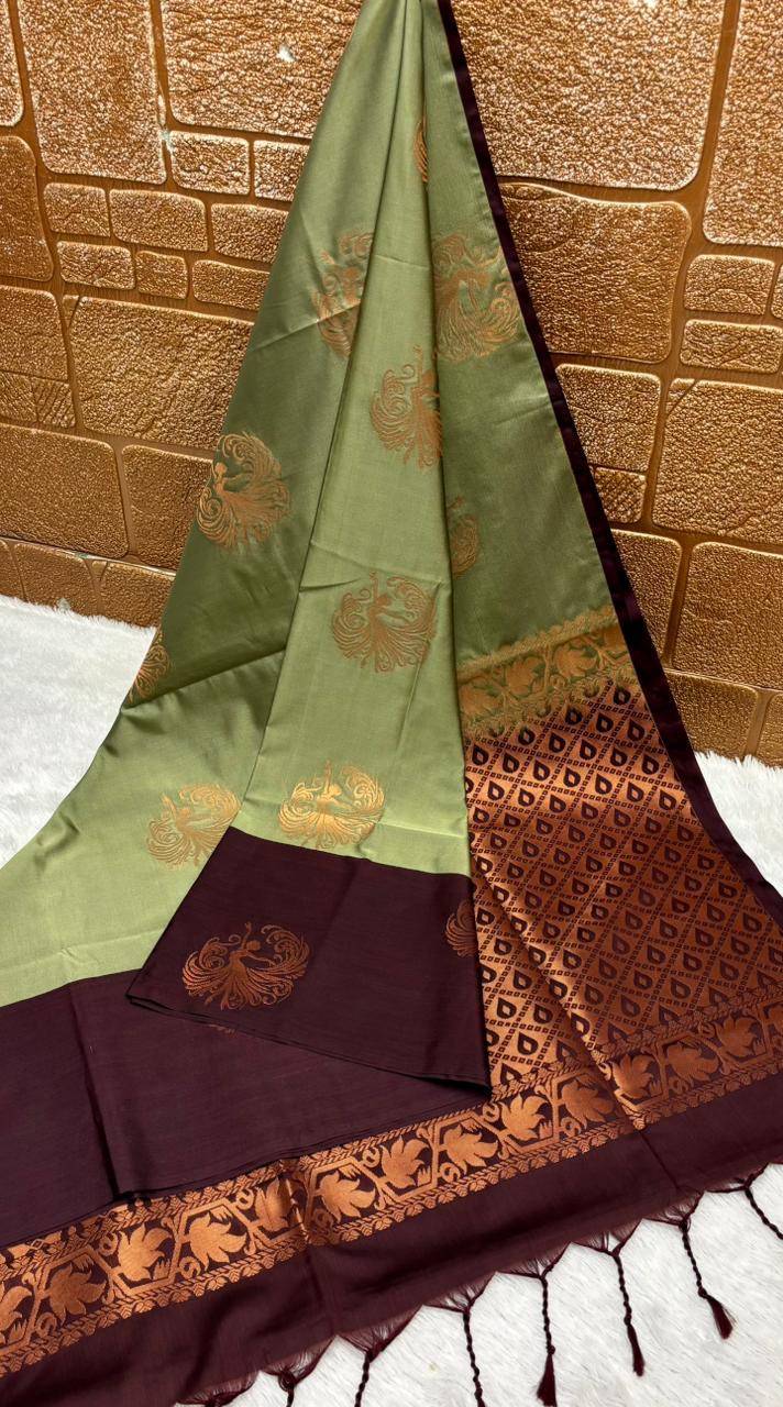 Kanchipuram Elite Silk Saree for Women | Premium Traditional Kanjivaram Silk | Rich Zari Border | Wedding & Festive Wear