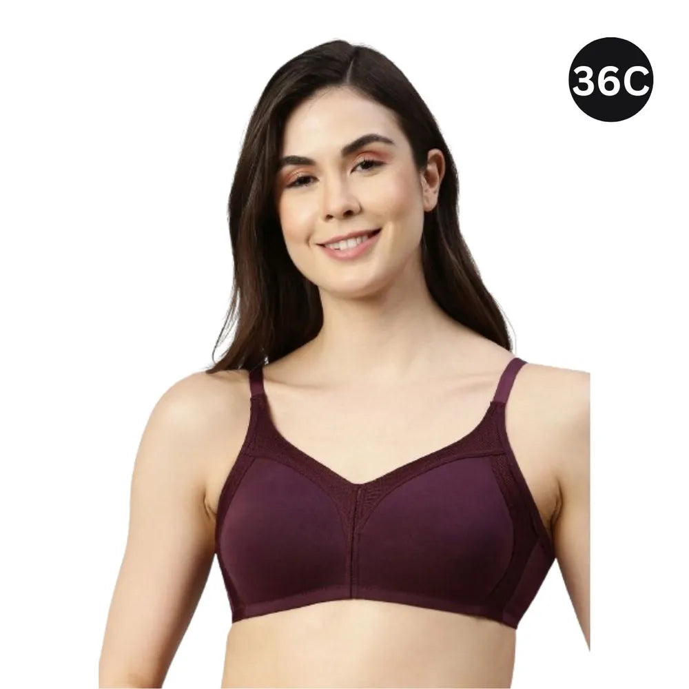Enamor Cotton Bra | Non-Padded