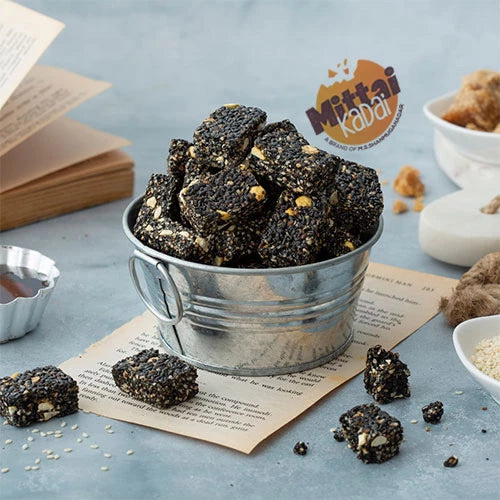 Black Sesame Chikki Bites