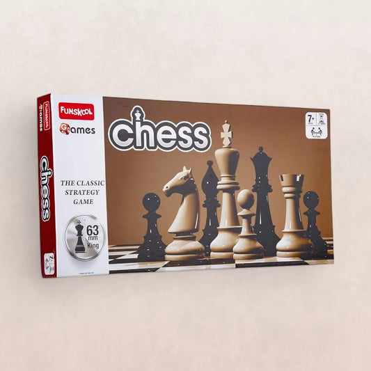 Funskool Black And White Chess Board Set