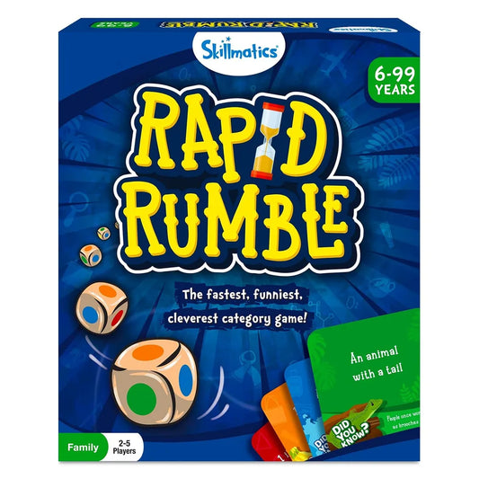 Skillmatics Rapid Rumble Card Game (6+ Years