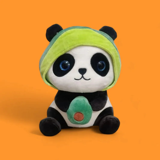 DearJoy Avocado Panda Teddy Soft Toy Stuffed Animal Toy - Multicolour
