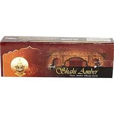 Fresh Shahi Amber Agarbathi - 20 Gms | Agarbatti/ Incense Sticks for Pooja