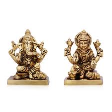 Laxmi Ganesh Murti - 2 x 1.5 Inches
