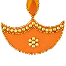 Rangoli Sticker | Velvet Muggu Sticker/ Diya Design Kolam Sticker for Pooja Room Decor