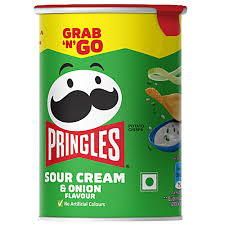 Pringles Sour Cream & Onion Potato Chips (40 g)