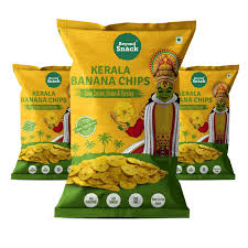 Beyond Snack Banana Chips (Rock Salt) + Kerala Sour Cream, Onion & Parsley Banana Chips Combo