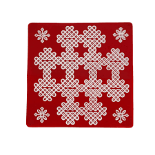 Rangoli Sticker - Pcs - 2 | Kolam Stickers/ Muggulu Stickers/ Rangoli Stickers for Floor/ Assorted Design