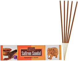 Nandita Saffron Sandal Premium Incense 50Gms