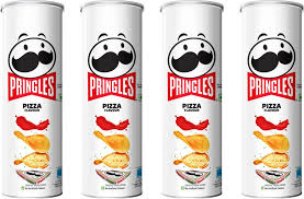 Pringles Pizza Flavoured Potato Chips - Pack of 2
