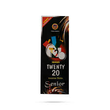 Ganga’s Twenty 20 Senior Incense Sticks - 50 Gms | Agarbathi/ Agarbatti for Pooja