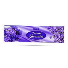 Nandita French Lavender Premium Incense Sticks - 100 Gms | Agarbatti/ Agarbathi for Pooja