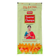 Moksh Swarna Champa Agarbatti - 90 Gms | Incense Sticks/ Agarbathi for Pooja