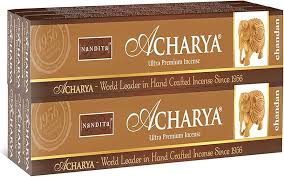 Nandita Acharya Ultra Premium Incense 50Gms - Chandan