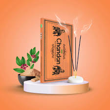Giri Chandan Pure Mysore Sandal Incense Sticks - 30 Sticks | Agarbatti/ Chandan Fragrance/ Agarbathi for Pooja
