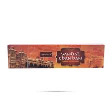 Nandita Sandal Chandan Premium Agarbathi - 100Gms | Incense Sticks/ Agarbatti for Pooja