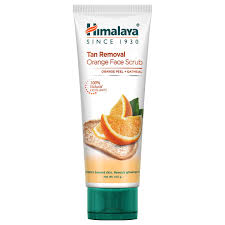 Tan Removal Orange Face Scrub