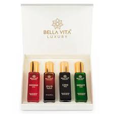 Bella Vita Organic Luxury Perfume For Men Gift Set