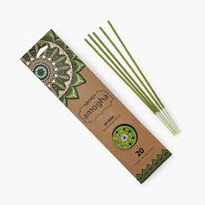 Iris Amogha Myrrh Natural Incense Sticks - 20 Sticks | Agarbatti/ Agarbathi for Pooja