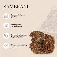 Giri Sambrani - 100 Gms | Guggal/ Loban/ Dhoop for Pooja