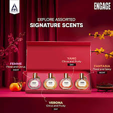 Engage Luxury Women's Travel Sized Perfume Gift Set