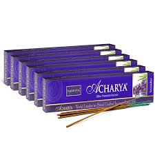 Nandita Acharya Ultra Premium Incense Lavander Agarbathi | Incense Sticks/ Agarbatti for Pooja
