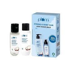 Plum Coconut Soft & Shiny Hair Duo Travel Kit