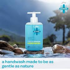 Godrej Protekt Germ Fighter Aqua - Liquid Hand Wash
