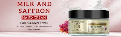 Khadi Natural Milk & Saffron Hand Cream
