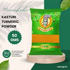 Giri Kasturi Turmeric Powder | Haldi Powder/ Yellow Colour/ Manjal Thool for Pooja