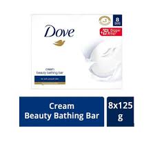 Dove Cream Beauty Bathing Soap - Pack of 8