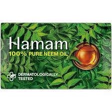 Hamam Neem Tulsi and Aloe Vera Soap - Pack of 3