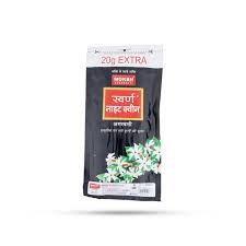 Moksh Swarna Night Queen Incense Sticks - 100 Gms | Zipper Pouch Agarbathi/ Agarbatti for Pooja