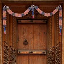 Toran - 20 Inches | Artificial Flower Toran/ Door Toran/ Flower Toran for Door Decor/ Assorted Colour and Design