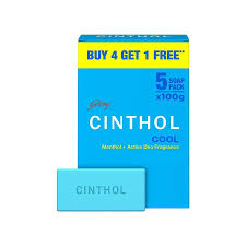 Cinthol Cool Bath Soap - Buy 4 Get 1 Free