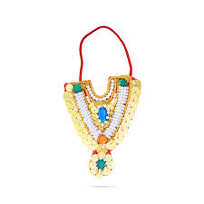 Muthangi - 4.5 x 3.5 Inches | Deity Necklace/ Jewellery for Deity Decor
