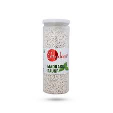 Shadani Madrasi Saunf - 200 Gms | Mouth Freshener Saunf/ White Madrasi Saunf/ Mukhwas